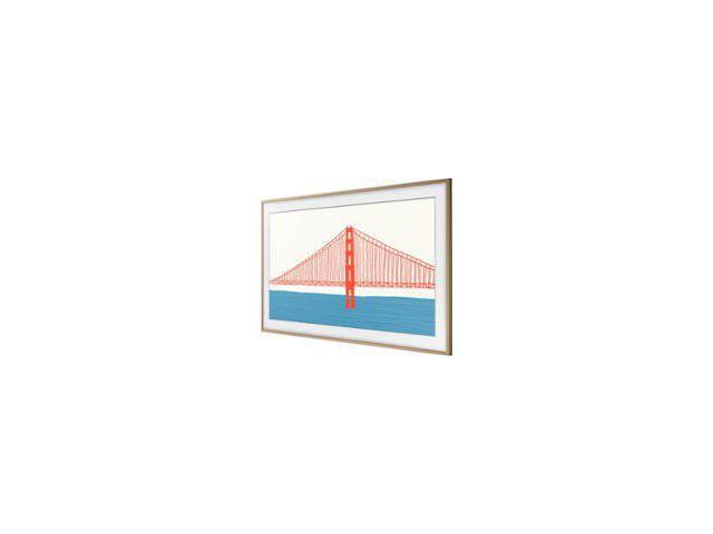 Samsung - 55” The Frame Customizable Bezel - Modern Teak - image 9