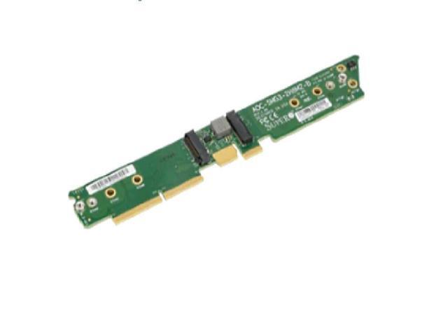 Supermicro Aoc-Smg3-2H8M2-B M.2 Sata/Nvme Hybrid Butterfly Carrier Card
