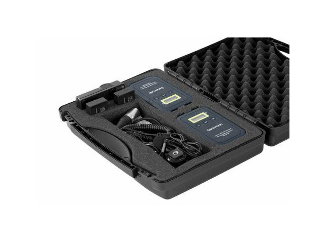 Saramonic VmicLink5 5.8GHz Hi-Fi Wireless Lavalier Microphone System with Bodypack Transmitter & Portable Receiver - for DSLR Cameras, Camcorders,...