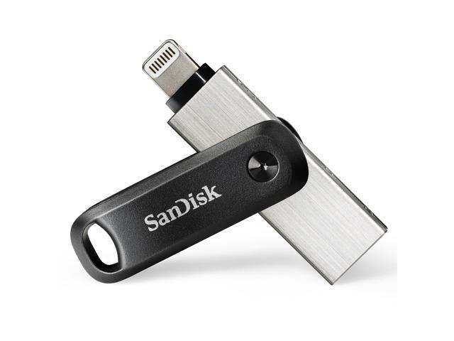 SanDisk - iXpand Flash Drive Go 64GB USB 3.0 Type-A to Apple Lightning for iPhone & iPad - Black / Silver - image 7