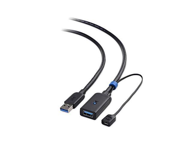 cable matters active usb extension cable male to female (usb 3.0 extension cable) gender changer with signal booster for oculus rift s, htc vive.