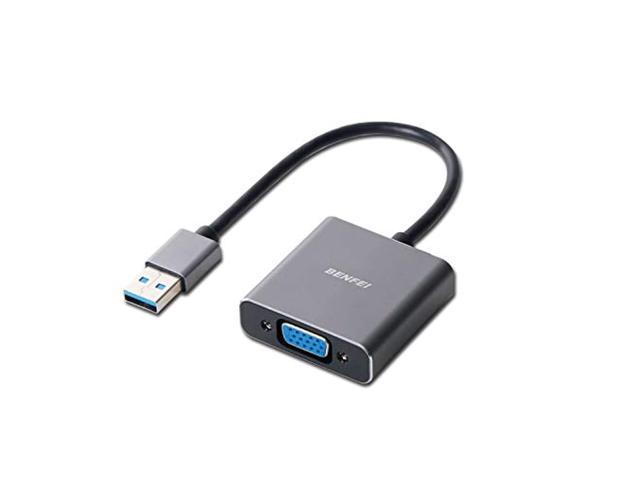 benfei usb 3.0 to vga adapter, usb 3.0 to vga male to female adapter