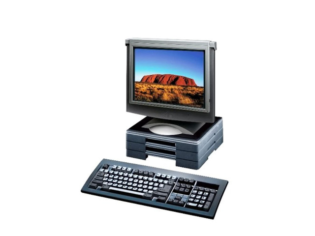 dac mp-106-blk monitor riser block, black