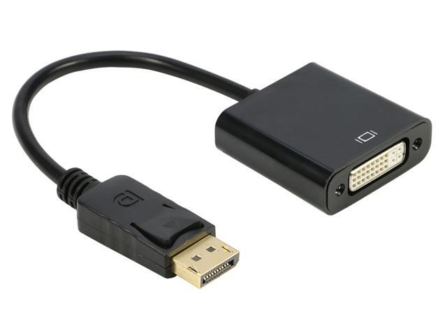 DP DisplayPort to DVI Adapter, iXever DP to DVI DVI-I Female Video Converter Adapter 1080p, Compatible with Computer, Desktop, Laptop, PC, Monitor,...