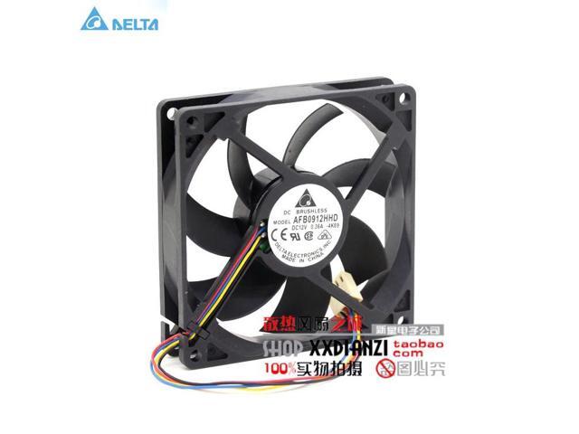 for delta AFB0912HHD 9CM 9020 12V 0.36A PWM intelligent fan speed control cooling cooler