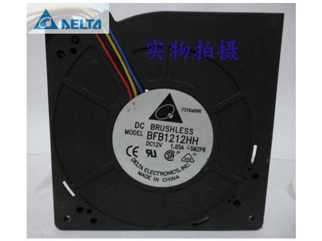 for delta BFB1212HH 12CM 12032 12V 1.65A 4-pin blower Server Inverter Cooling fan