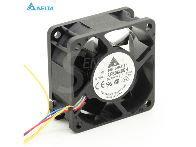 for delta AFB0648EH 6cm 60mm 6025 48V 0.21A 60mm 4 -pin PWM tempreture control computer Server Inverter Cooling fans