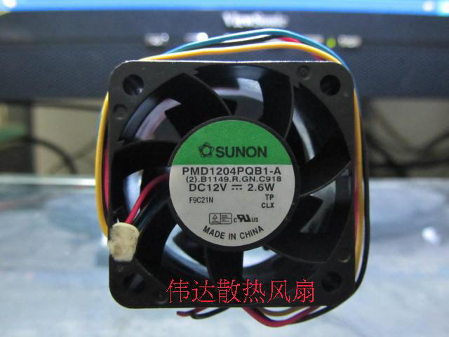 Sunon PMD1204PQB1 PWM 4CM 4028 40 x 40 x 28mm 4*4*2.8CM 4pin with PWM Hi Speed Case Fan