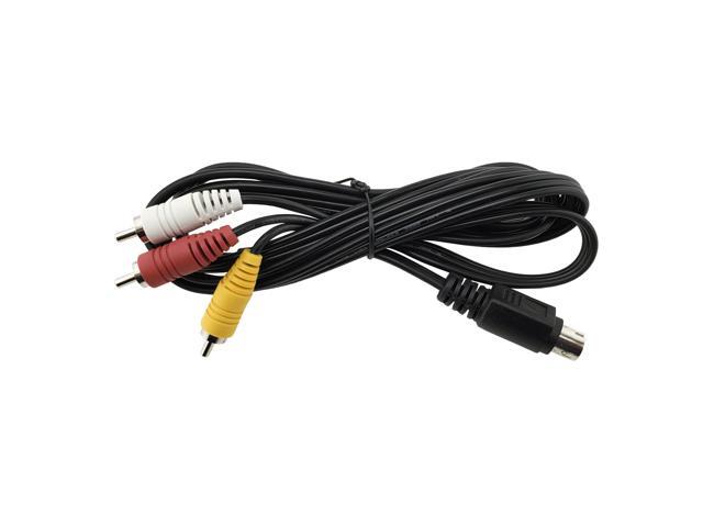 Computer Accessories DIREC TV 10 PIN Composite Video Cable AV C31 C41 C41W Client RCA A/V 10PINCOMPOS