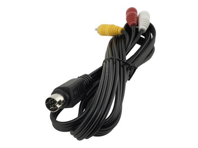 Computer Accessories DIREC TV 10 PIN Composite Video Cable AV C31 C41 C41W Client RCA A/V 10PINCOMPOS