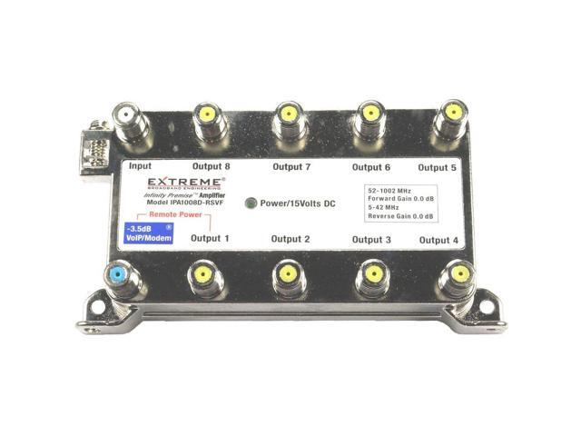 Extreme Broadband IPA1008D-RSVF - 8 Way Splitter