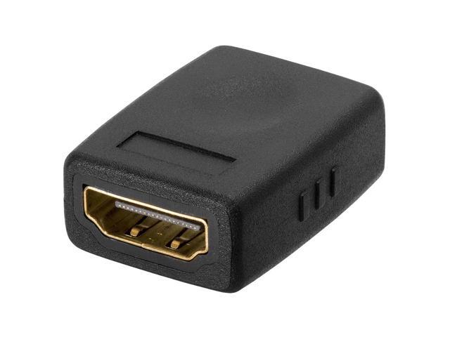 Monoprice HDMI Coupler (Female to Female) Gold Plated, HDMI Cable Extension Connector