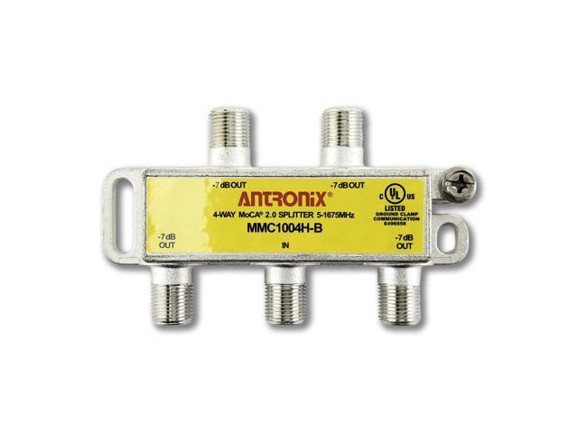 4 Way Antronix MMC1004H-B 5-1675 MHz MoCA 2.0 Splitter for Frontier Formerly Verizon Fios