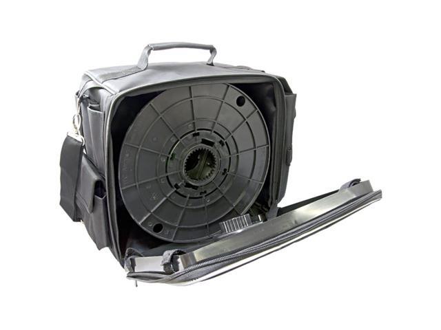 SatelliteSale Kit of Amphenols Innovative and Sustainable Tech Service Bag Reel and 500' Black Cable