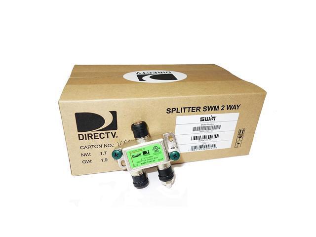 Directv SWM Approved 2-Way Wide Band Splitter (2-Pack) - image 3