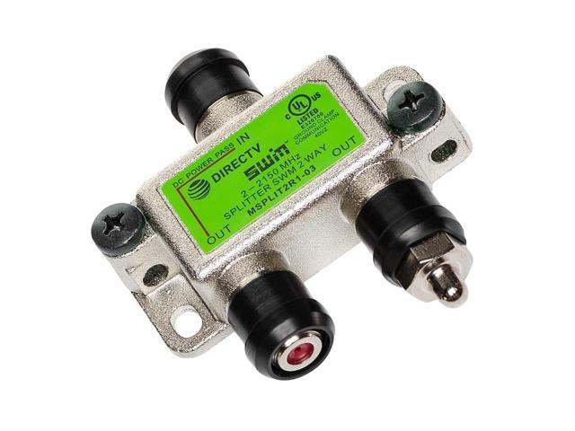 Directv Msplit2r1-03 Approved 2-Way Wide Band SWM Splitter