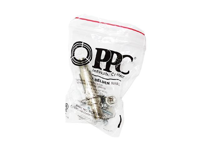 Belden 2-Pack PPC POEGB-1GCW Ground Block with Integrated MoCA PoE Filter