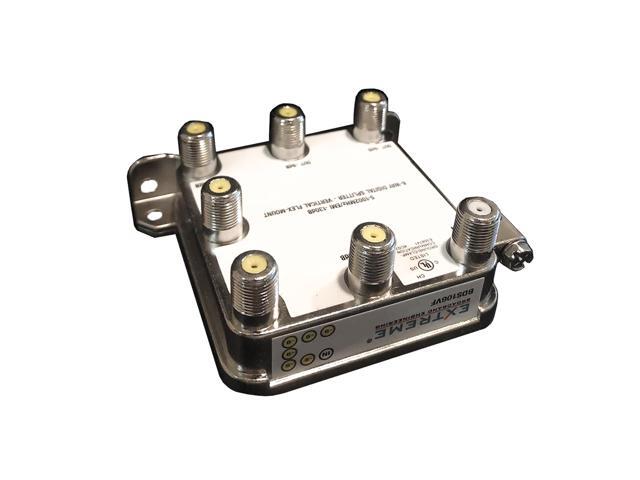 EXTREME 6 WAY BALANCED HD DIGITAL 1GHz HIGH PERFORMANCE COAX CABLE SPLITTER - BDS106VF - image 5