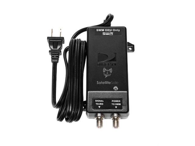 DirecTV D SWM3 LNB Reverse Band with 21V Power 4-Way Splitter 4K 99 101 103 Sats