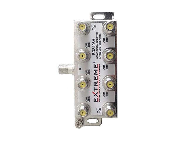 Cable TV Amps BDS102H 1GHz Coax Male to Female Cable Splitter with Mounting Screws 2 Pack - image 7
