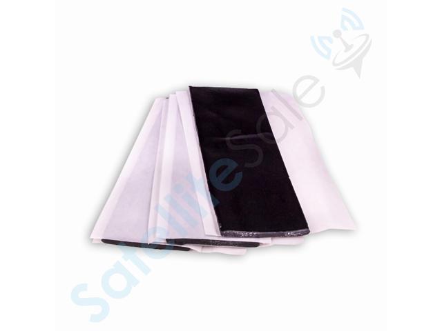 SatelliteSale Universal Roof Patch Kit 10x Zinc Plated Lag Bolts and 5x Mastic Pitch Pads