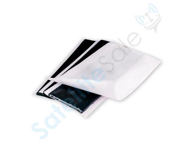 SatelliteSale Universal Roof Patch Kit 10x Zinc Plated Lag Bolts and 5x Mastic Pitch Pads