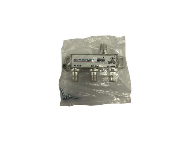 Extreme 3-Way Balanced HD Digital High Performance Coax Cable Splitter BDS103HB