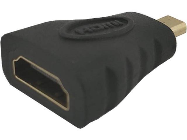 SatelliteSale Digital HDMI Female to Micro HDMI Male Adapter PVC Black