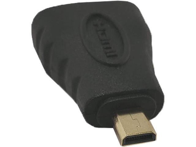 SatelliteSale Digital HDMI Female to Micro HDMI Male Adapter PVC Black