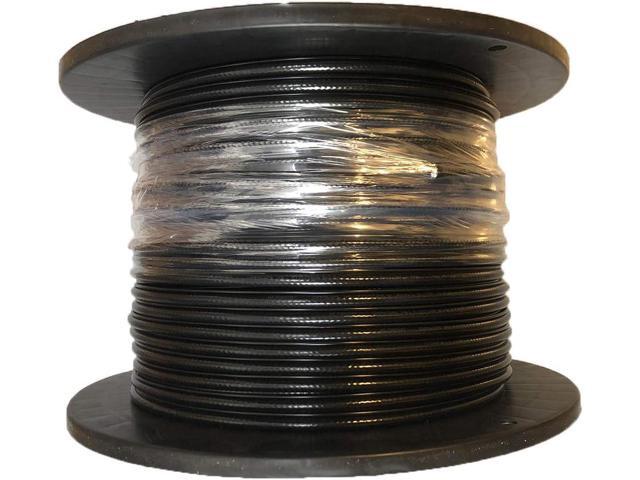 800' FT Reel Commscope F1177TSVM BW XP Black Coaxial Communications Cable RG11