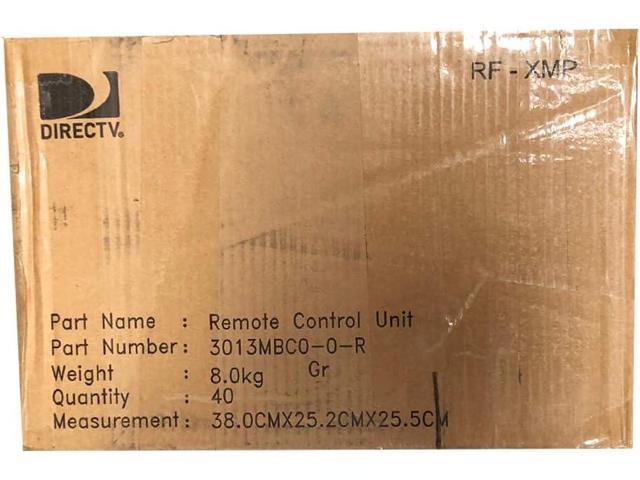 Case of 40 - DIRECTV RC66RX IR/RF Remote Control
