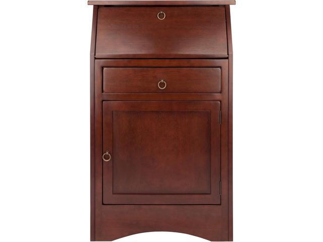 Winsome Wood Regalia Home Office, Walnut, Secretary Desk