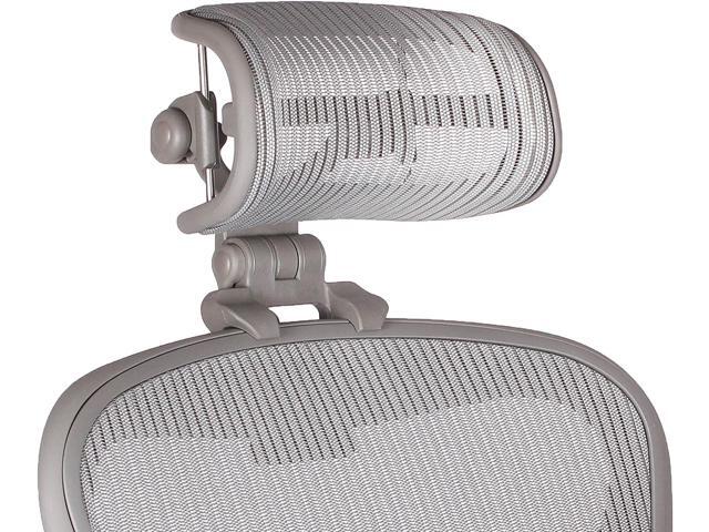 Engineered Now The Original Headrest for The Herman Miller Aeron Chair (H3 for Classic, Zinc)