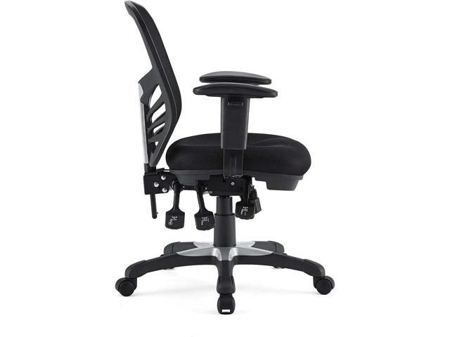 Modway EEI-757-BLK Articulate Ergonomic Mesh Office Chair in Black