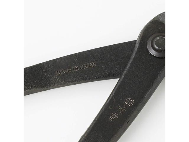 Wazakura Hanafubuki Hand Forged Bonsai Pliers MADE IN JAPAN 8.25inch(210mm), Bonsai Training Wire Plier, Japanese Garden Tool- Black