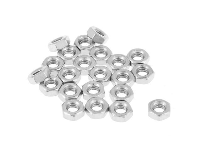 180pcs/set M4 Screws Nuts 304 Stainless Steel Flat Head Bolt Screws Nuts Assortment Kit Woodworking Tools Fastener Hardware