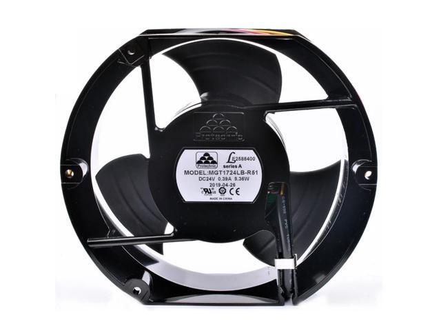 Protechnic MGT1724LB-R51 24V 17cm 17251 RD stop rotation alarm DC cabinet ventilation cooling fan