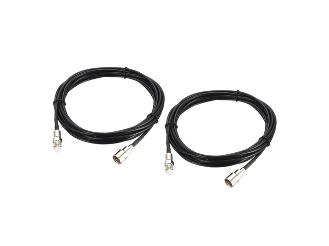FME Male to FME Female Antenna Extension Cable RG174 RF Coaxial Cable 10 ft 2pcs