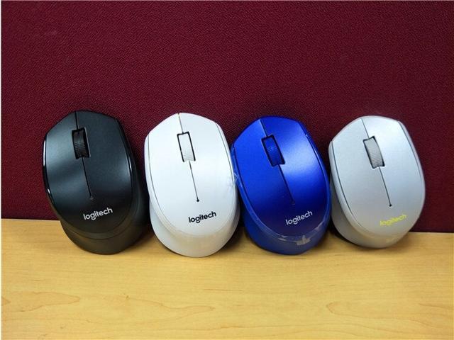 Logitech M330 Wireless Mouse Gaming Computer Genuine Optical Mute Mice Usb Receiver Gamer Mause Laptop