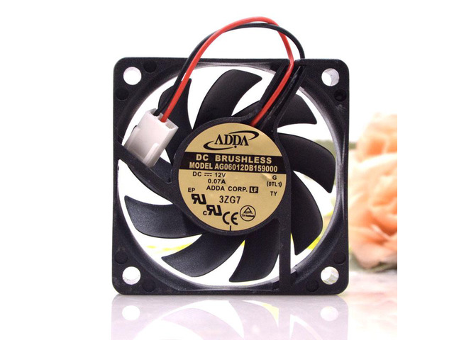 AG06012DB159000 For Adda DC 12V 0.07a 6015 Ultra-Quiet CPU Motherboard Cooling Fan 6cm