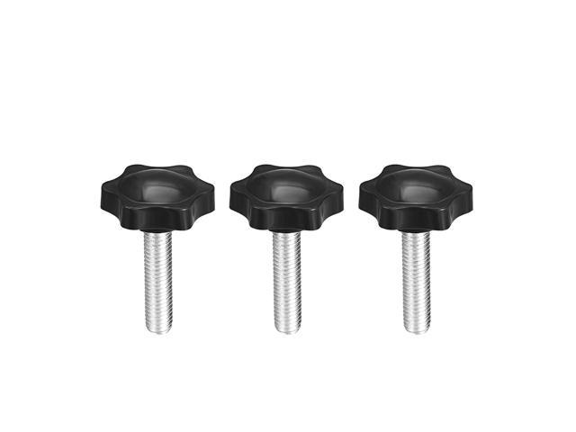 Photos - Other Power Tools uxcell Clamping Screw Knob, 38mm Dia Plum Hex Shaped Grips Star Knob M8 ×