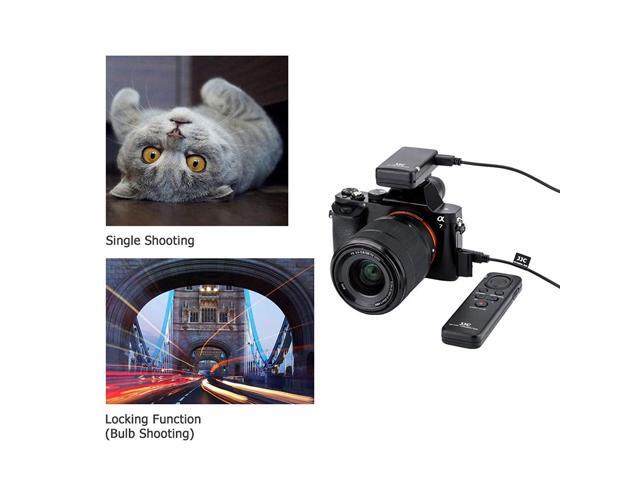 JJC RMT-VP1K Wireless Remote Control for Sony ZV-1 ZV1 A7 III A7R IV III A7S II A9 A6000 A6100 A6300 A6400 A6600 RX100 VII VA V FDR-AX33 AX43 AX53...
