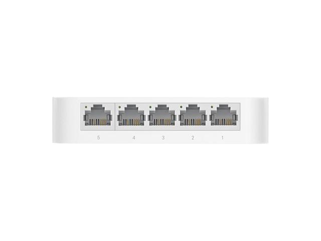 TP-Link 5 Port Fast Ethernet Switch Desktop Ethernet Splitter Ethernet Hub Plug and Play Fanless Quiet Unmanaged (TL-SF1005D), White