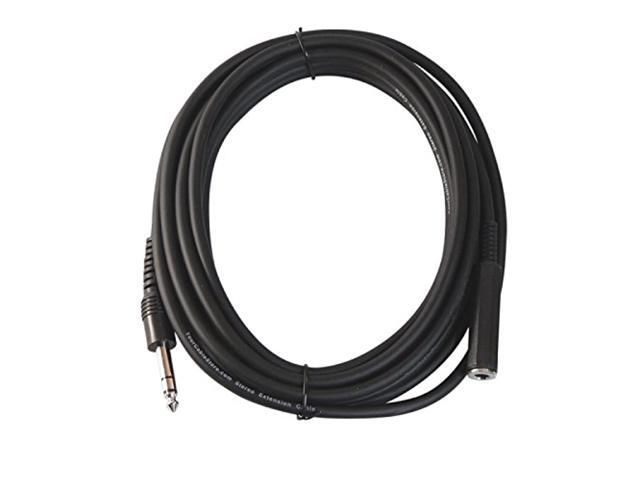 Your Cable Store 15 Foot 1/4 Inch Stereo Extension Cable Male/Female
