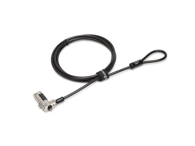 Kensington N17 Dell Cable Lock for Laptops with Wedge Lock Slot - Combination Lock - (K68008WW)