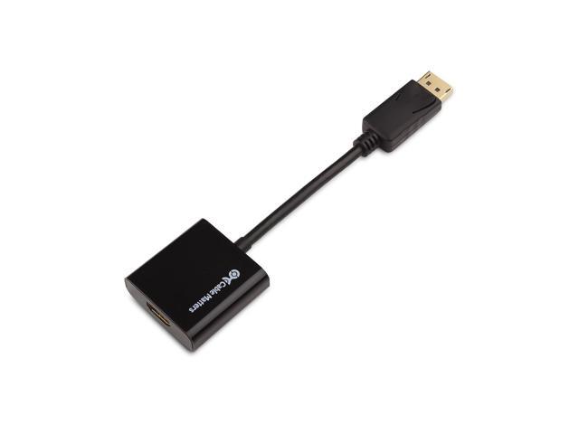 Cable Matters Active DisplayPort to HDMI Adapter (Active DP to HDMI Adapter) Supporting Eyefinity Technology and 4K Resolution
