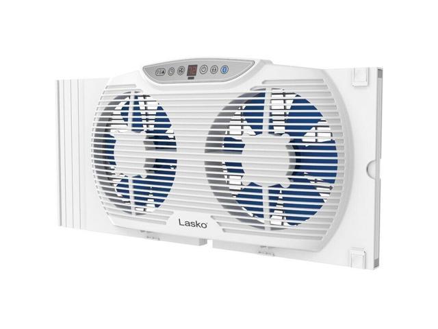 Photos - Computer Cooling Lasko Electrically Reversible Twin Window Fan with Bluetooth 2e2-848027000 