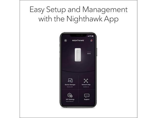 NETGEAR - EAX12 AX1600 WiFi 6 Mesh Wall Plug Range Extender - White - image 8