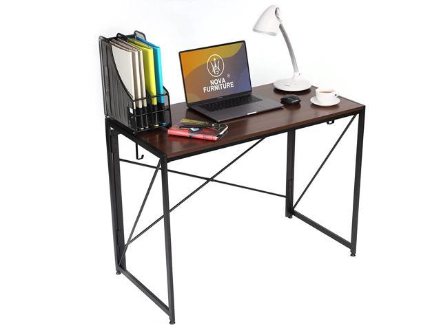 New Folding Home Office Computer Desk, Portable Multifunction Study Writing Laptop Table For Urban Small Space Apartment, Condo & Dorm, Space. (690125006010 Furniture) photo