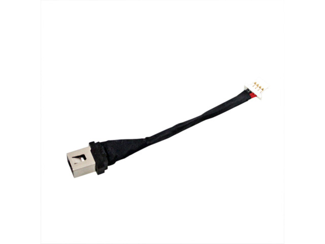 AC DC Jack Power Plug in Charging Port Connector Socket with Wire Cable Harness Replacement for Lenovo Ideapad S340-14IWL S340-14API S340-15API...